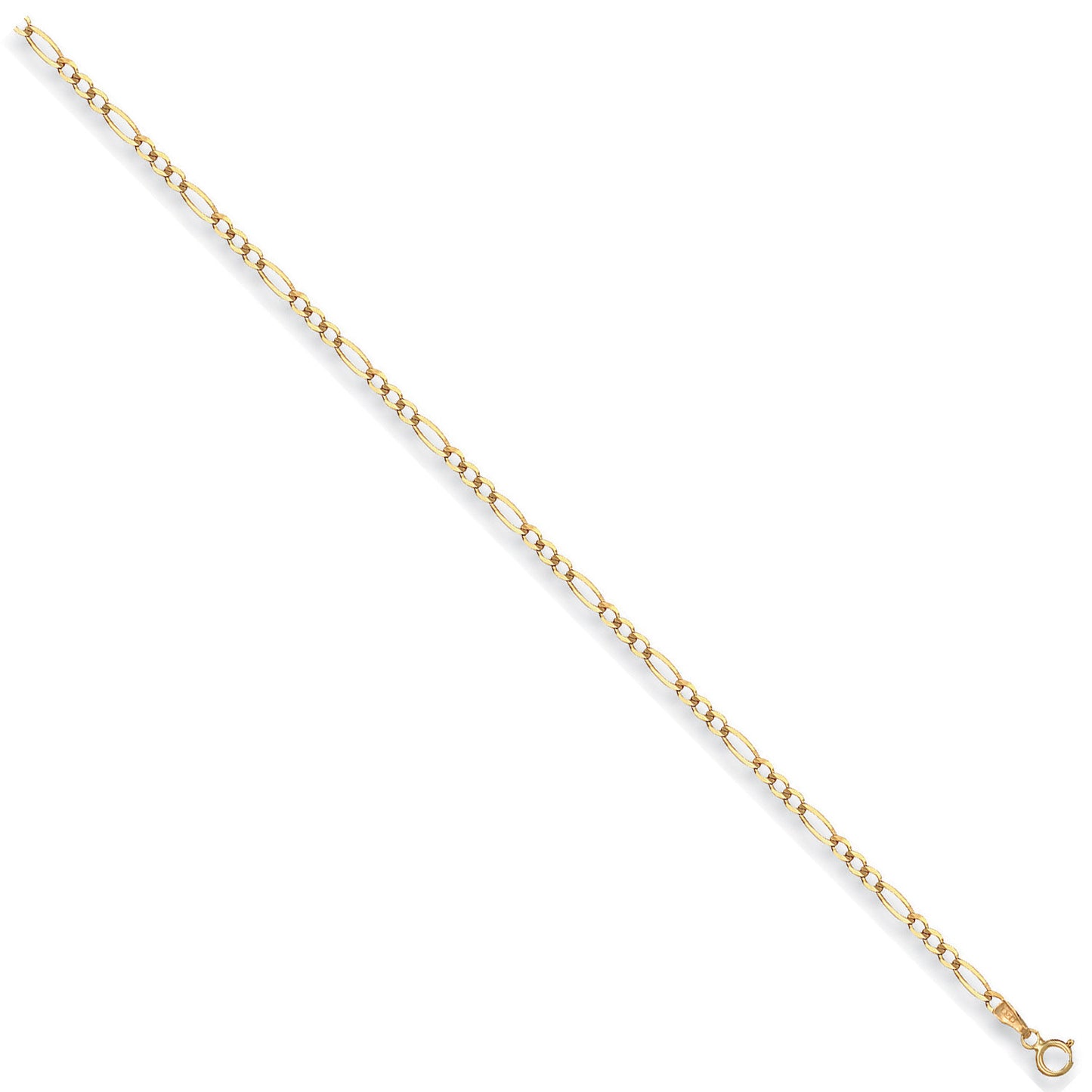Y/G 2.7mm Economy Figaro Chain