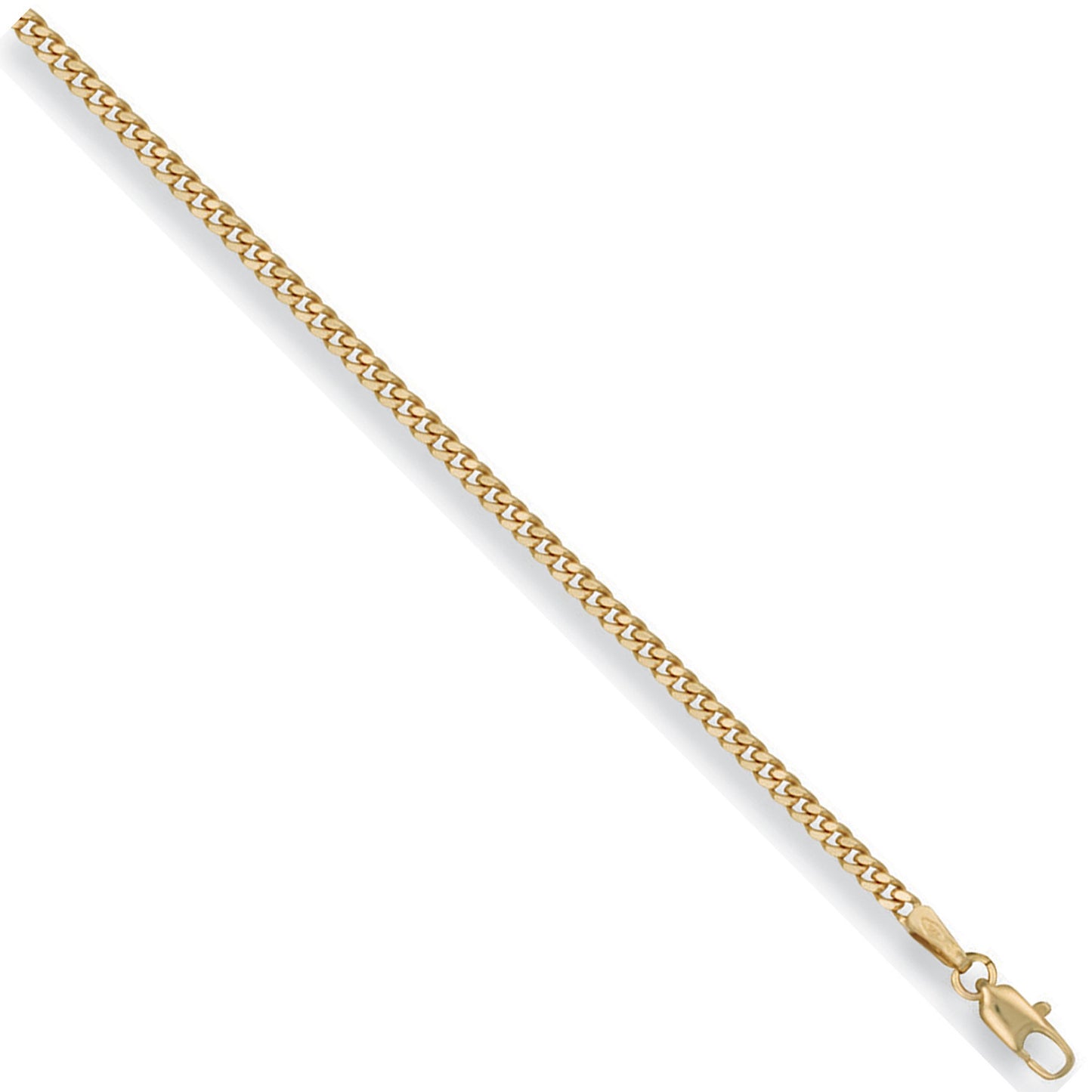 Y/G 2.4mm Traditional Classic Curb Chain