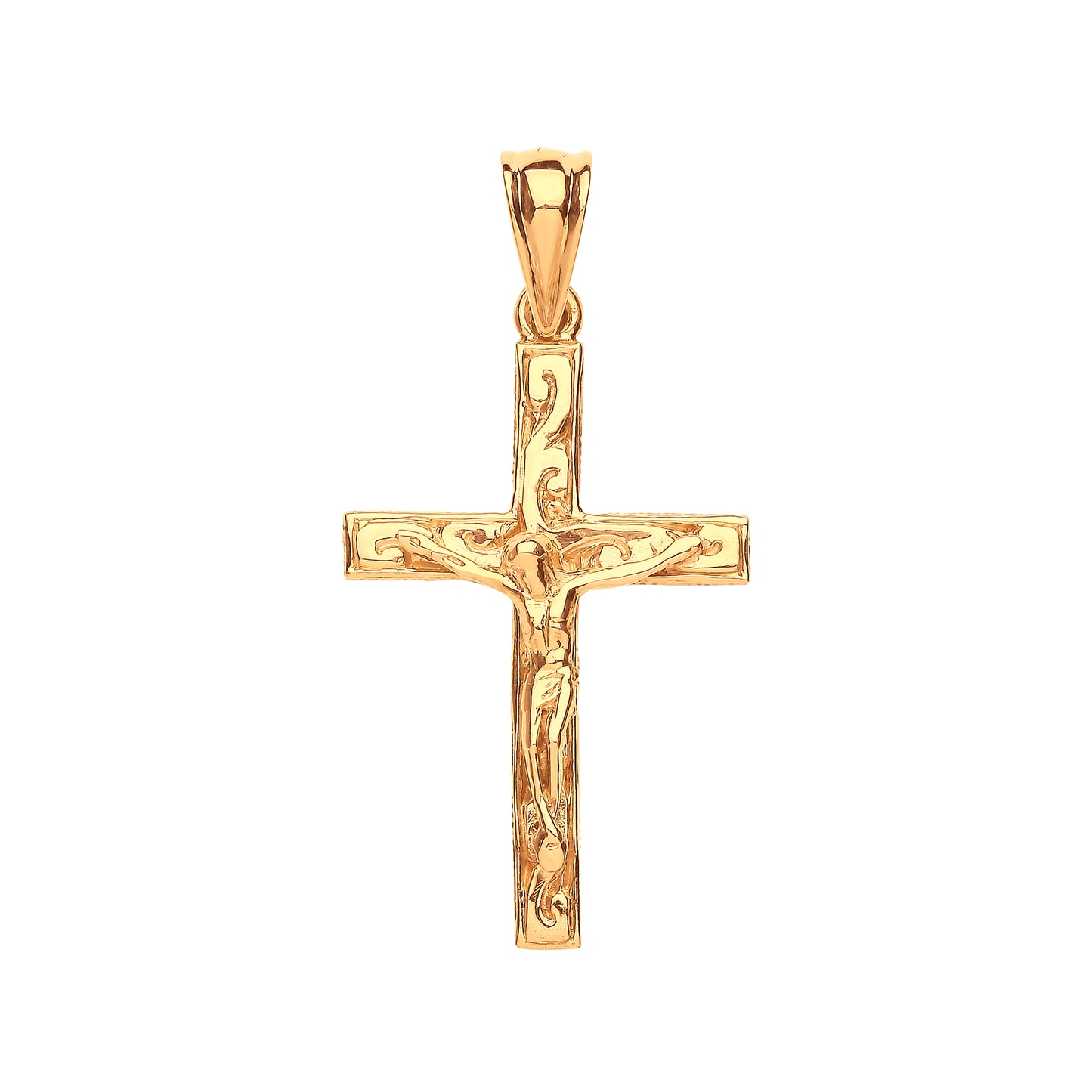 Y/G Large Ornate Crucifix
