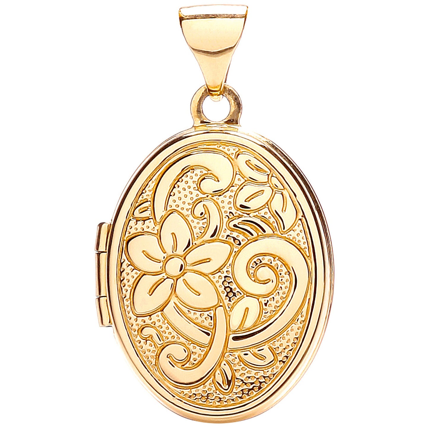 Y/G Oval Shaped Locket