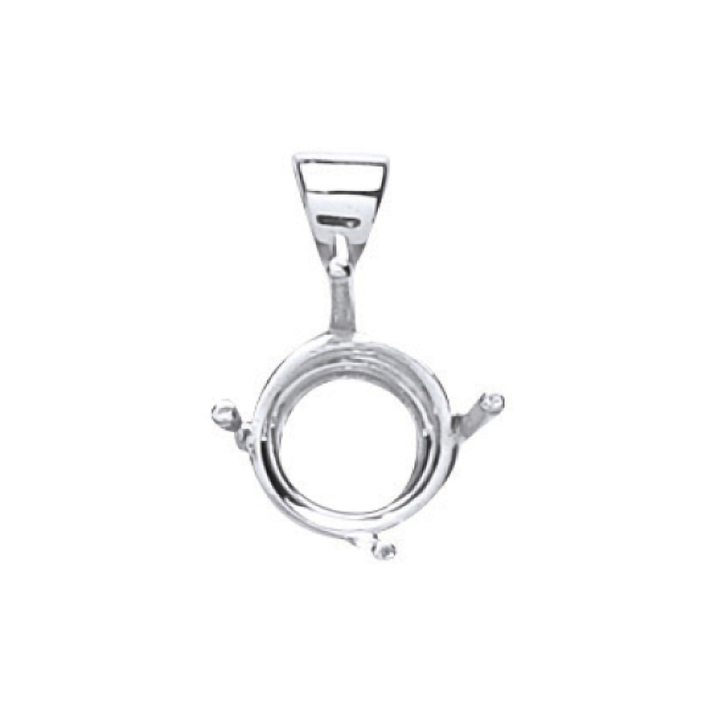 18ct W/G Pendant Mount 1.00-1.50ct