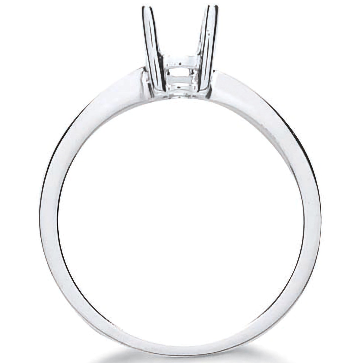 18ct W/G Ring Mount 0.30-0.35ct