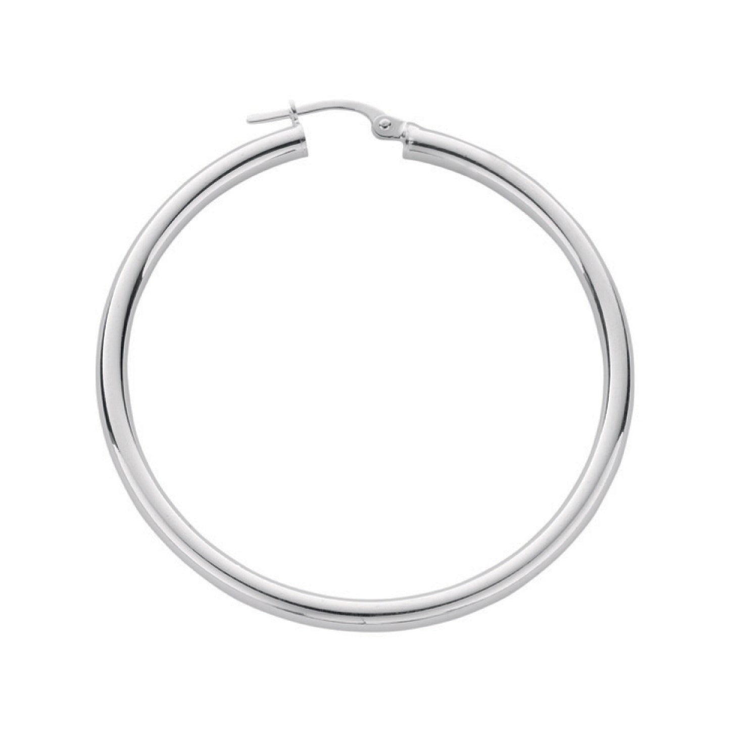 Silver Hoop Earrings