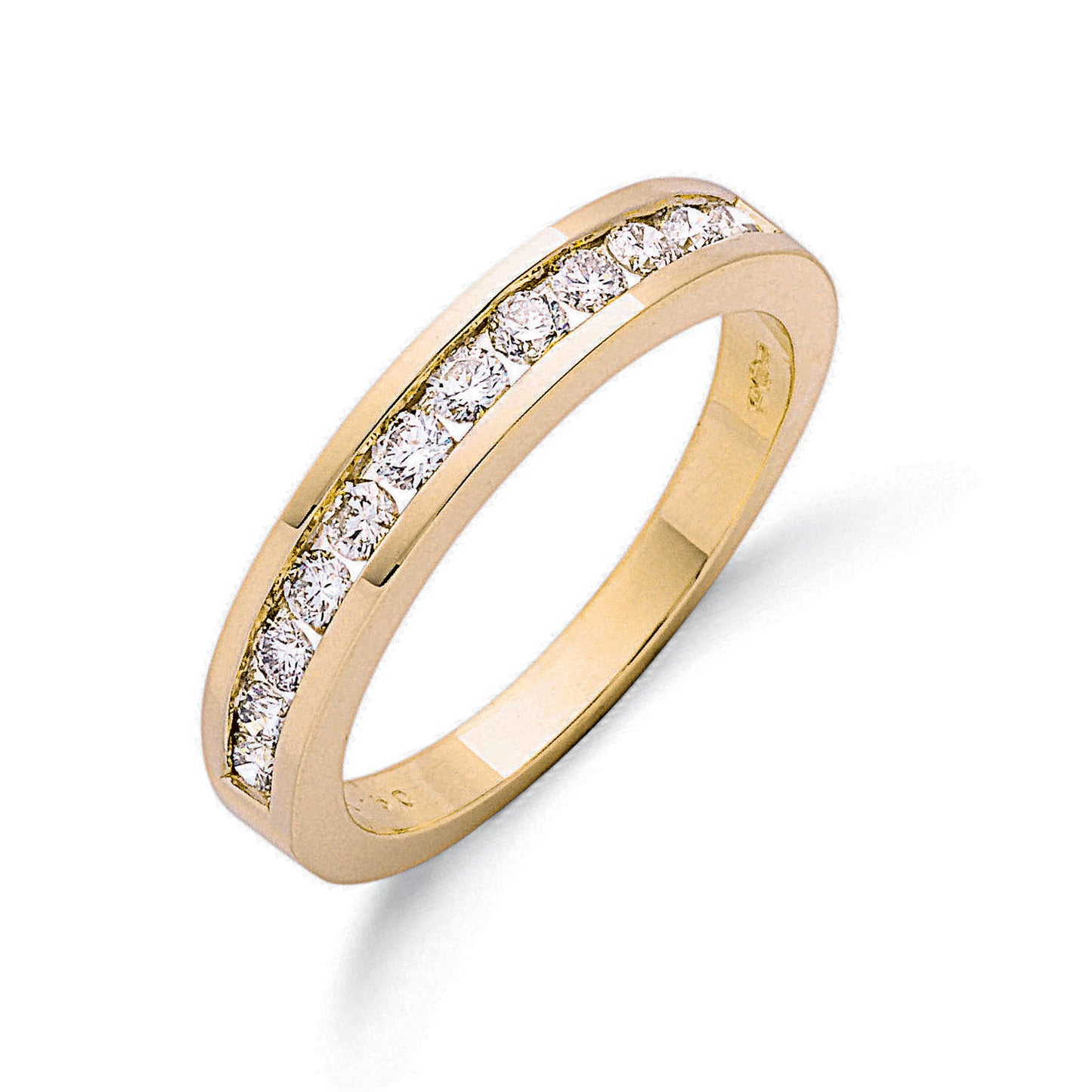 9ct Y/G 0.50ct Diamond Eternity Ring