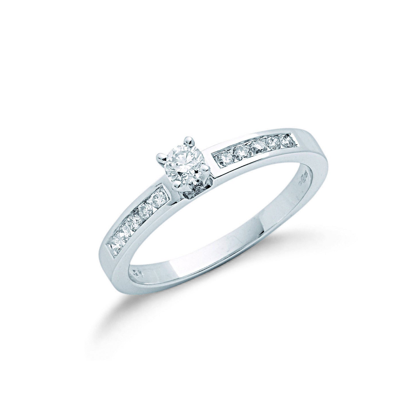 9ct W/G 0.30ct Diamond Engagement Ring