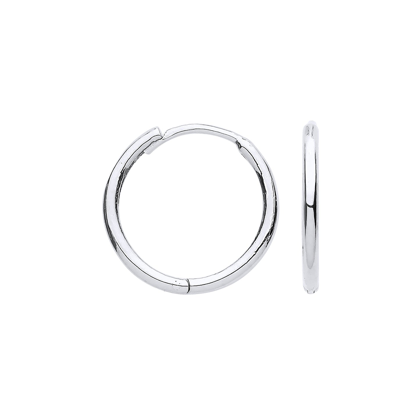 W/G 14mm Plain Hinged Huggies