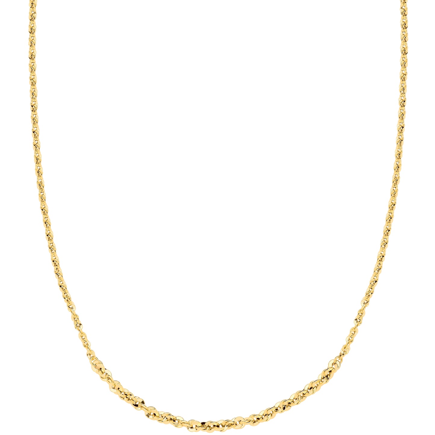 Y/G Graduated Loose Rope 18" Necklace