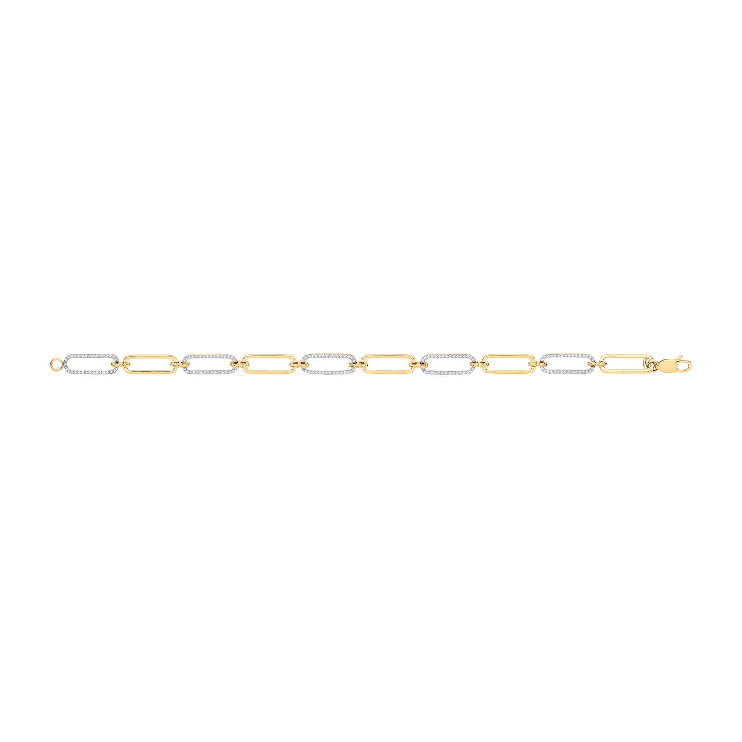 9ct Yellow Gold 0.50ctw Bracelet