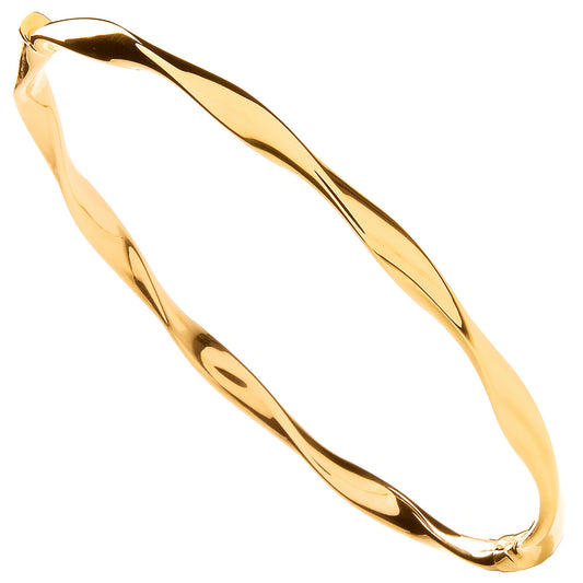 Y/G Hollow Twist Ladies Bangle