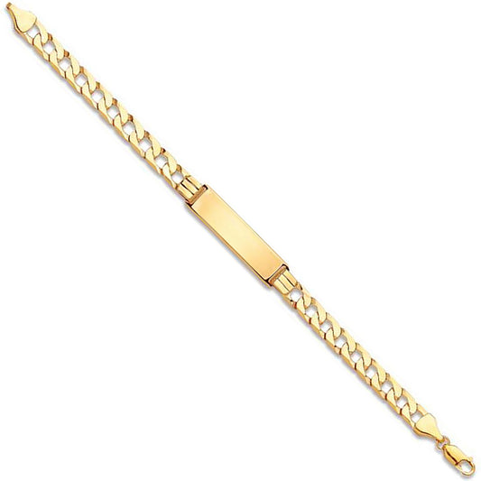 Y/G Curb ID Gents Bracelet