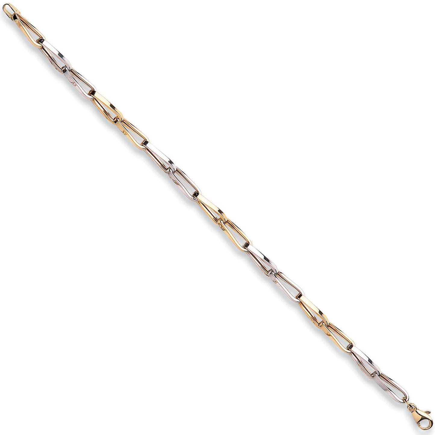 W & Y/G Link Bracelet