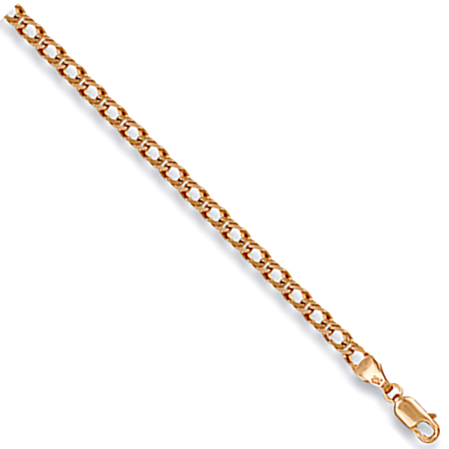 Y/G 3.4mm Open Double Curb Chain
