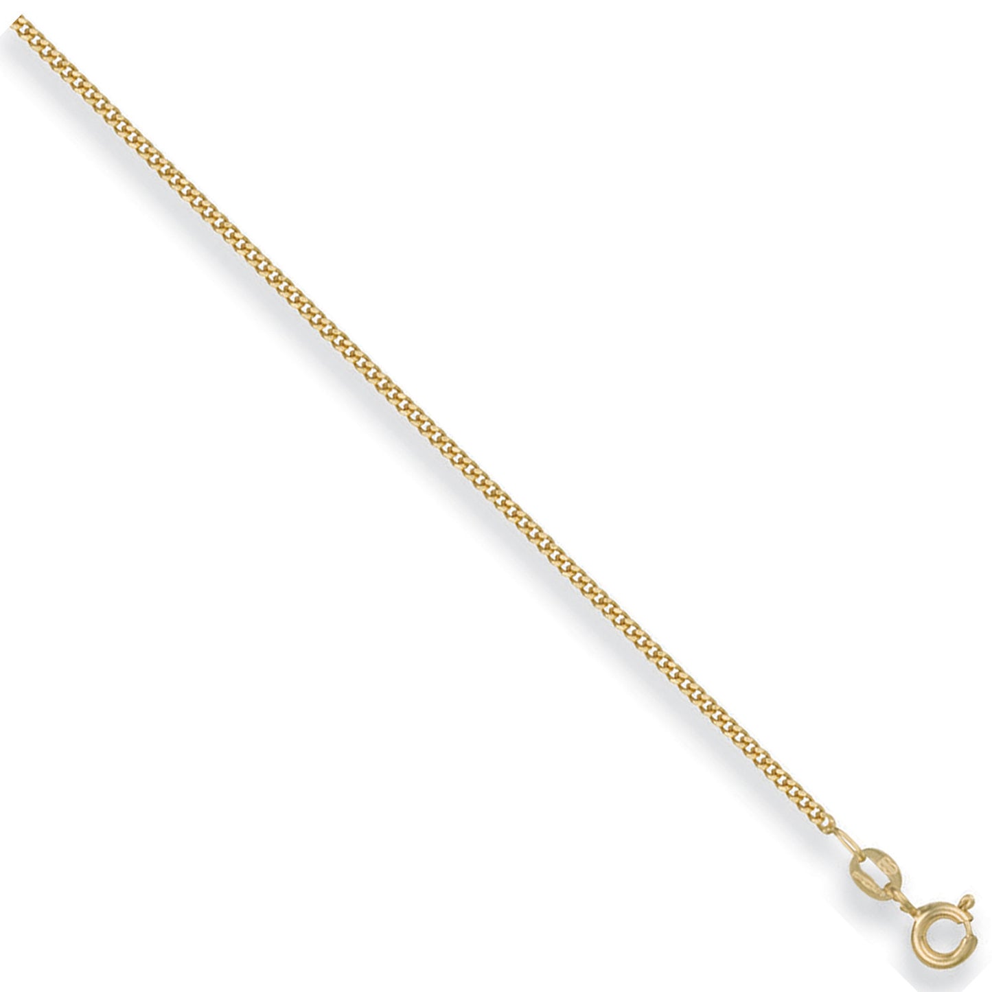 Y/G 1.5mm Traditional Classic Curb Chain