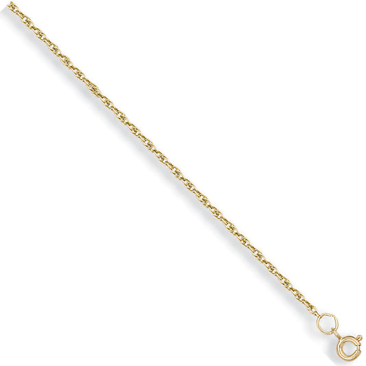 Y/G 1.5mm Prince of Wales Chain