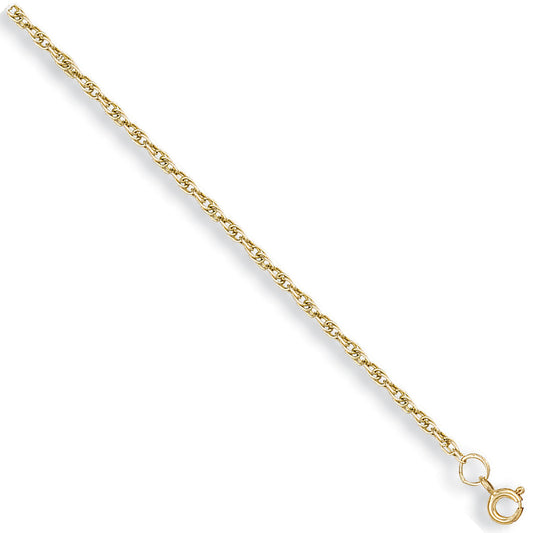 Y/G 1.7mm Prince of Wales Chain