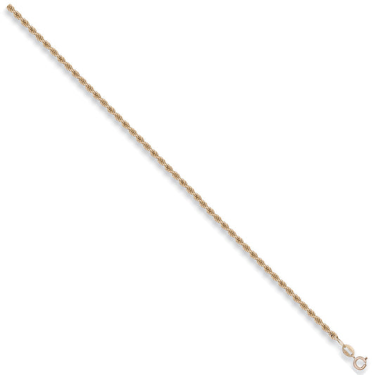 Y/G 2.7mm Hollow Rope Chain