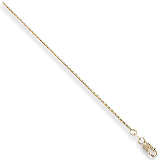 Y/G 0.9mm Round Snake Chain