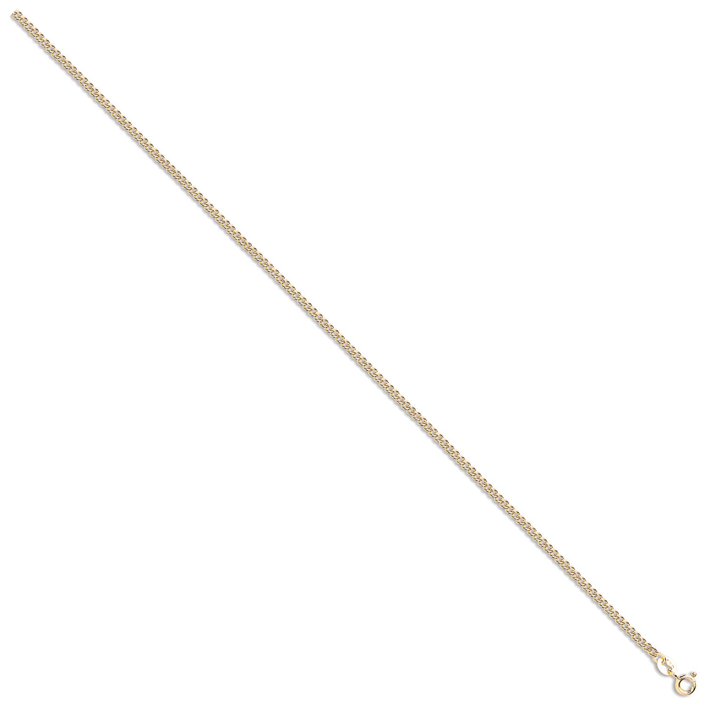 Y/G 2.2mm Classic Hollow Curb Chain