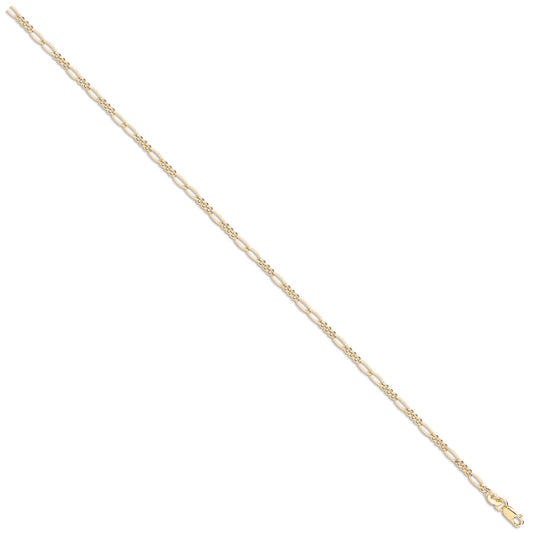 Y/G 2.2mm Hollow Figaro Chain