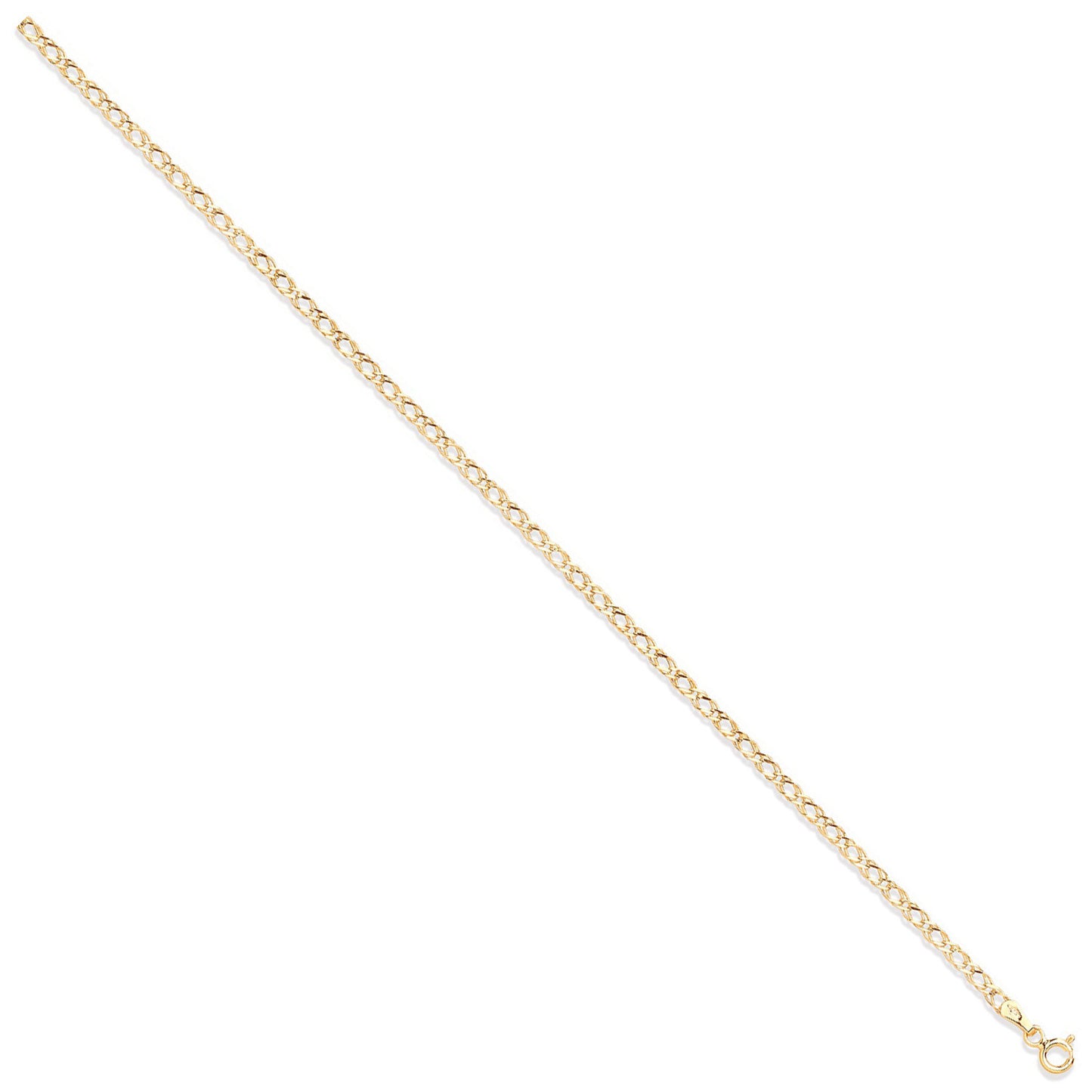 Y/G 2.6mm Hollow Double Curb Chain
