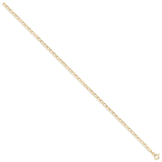 Y/G 2.6mm Hollow Double Curb Chain