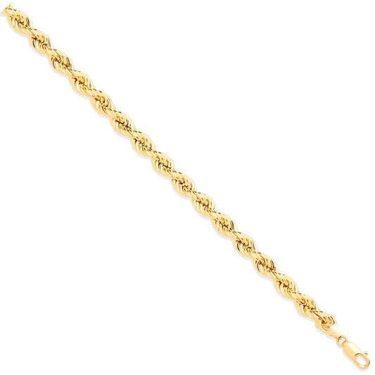 Y/G 9.0mm Hollow Rope  Chain