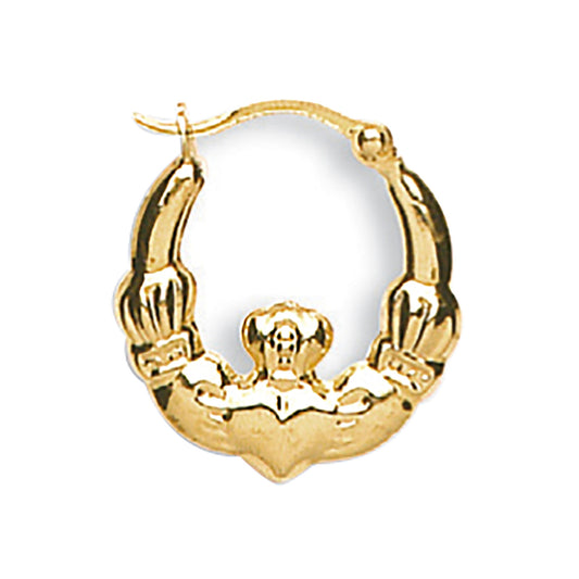 Y/G Claddagh Creoles