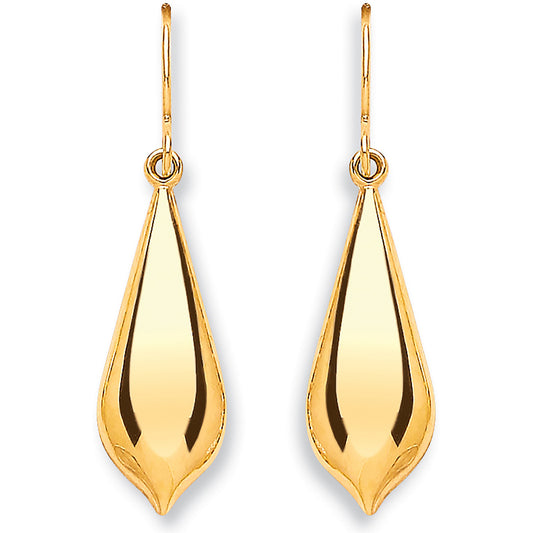 Y/G Pear Shape Drop  Earrings