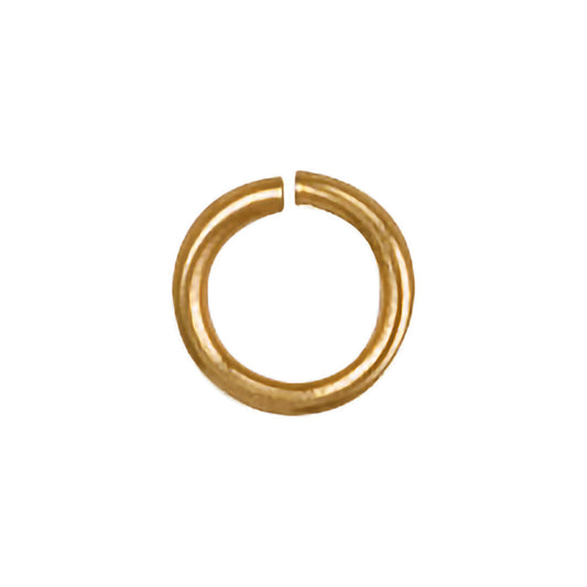 Y/G 6mm Jump Ring (Pack of 6)