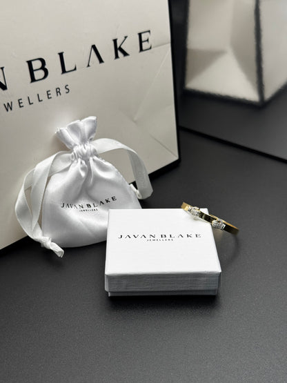 Y/G Cz Boxing Gloves Expandable Baby Bangle