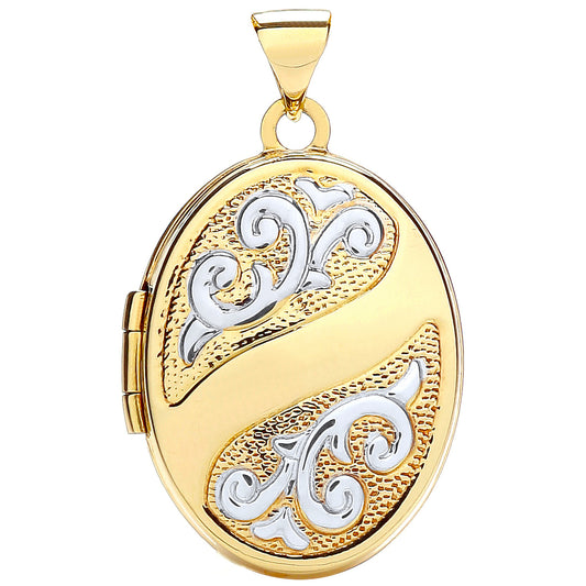 W/Y Oval Shaped Locket