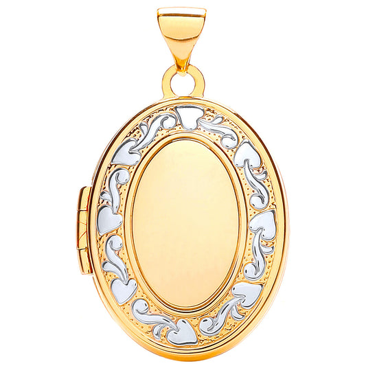 W/Y Oval Shaped Locket