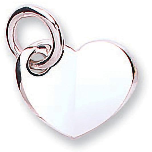 W/G Heart Pendant