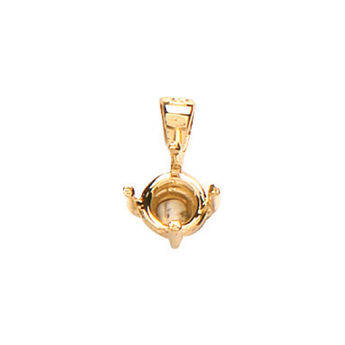 18ct Y/G Pendant Mount 0.20-0.25ct