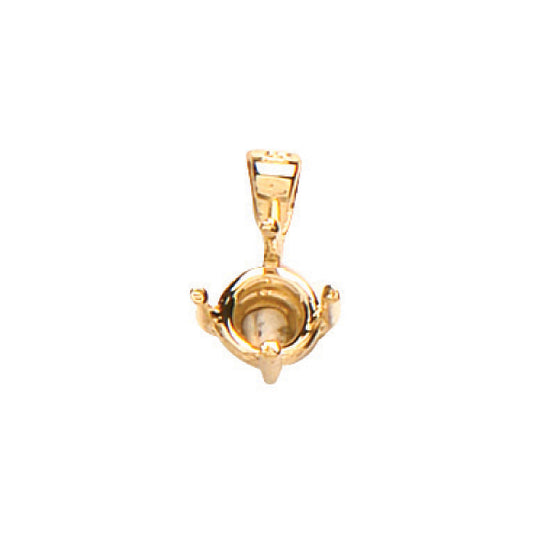 18ct Y/G Pendant Mount 0.20-0.25ct