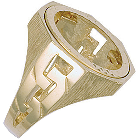 Y/G (Full) ID Sides Sovereign Ring