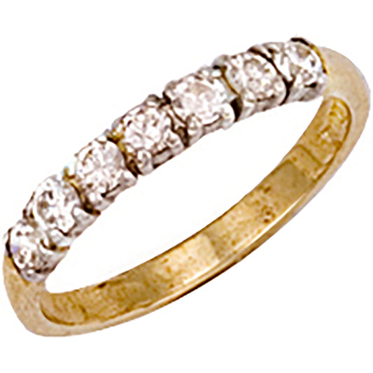 Y/G Cz Ring