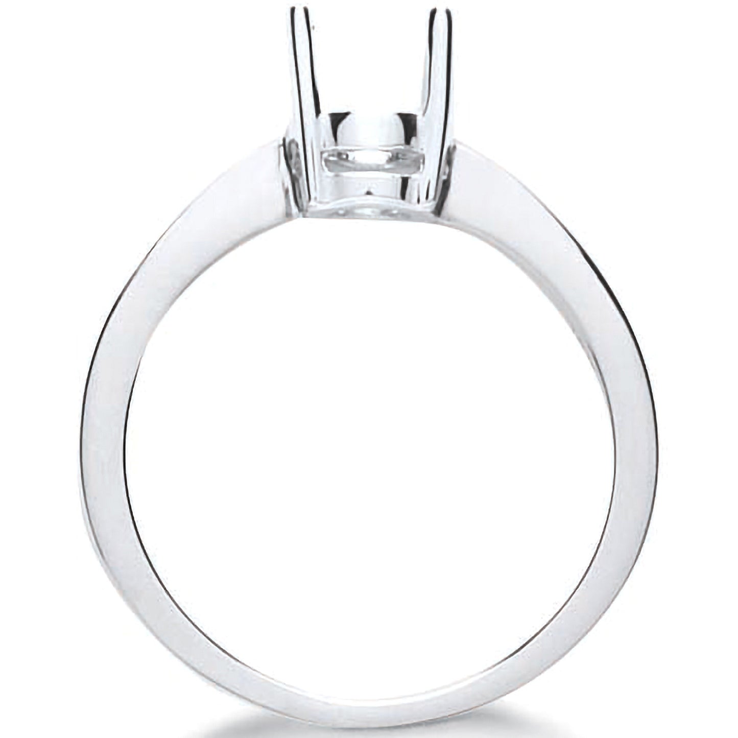 18ct W/G Ring Mount 0.75ct