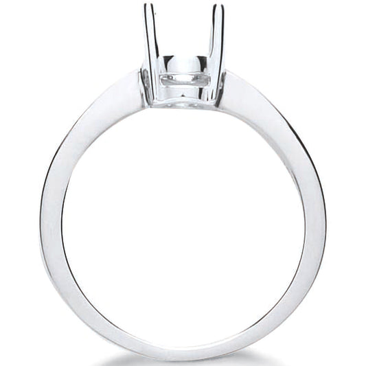 18ct W/G Ring Mount 0.75ct