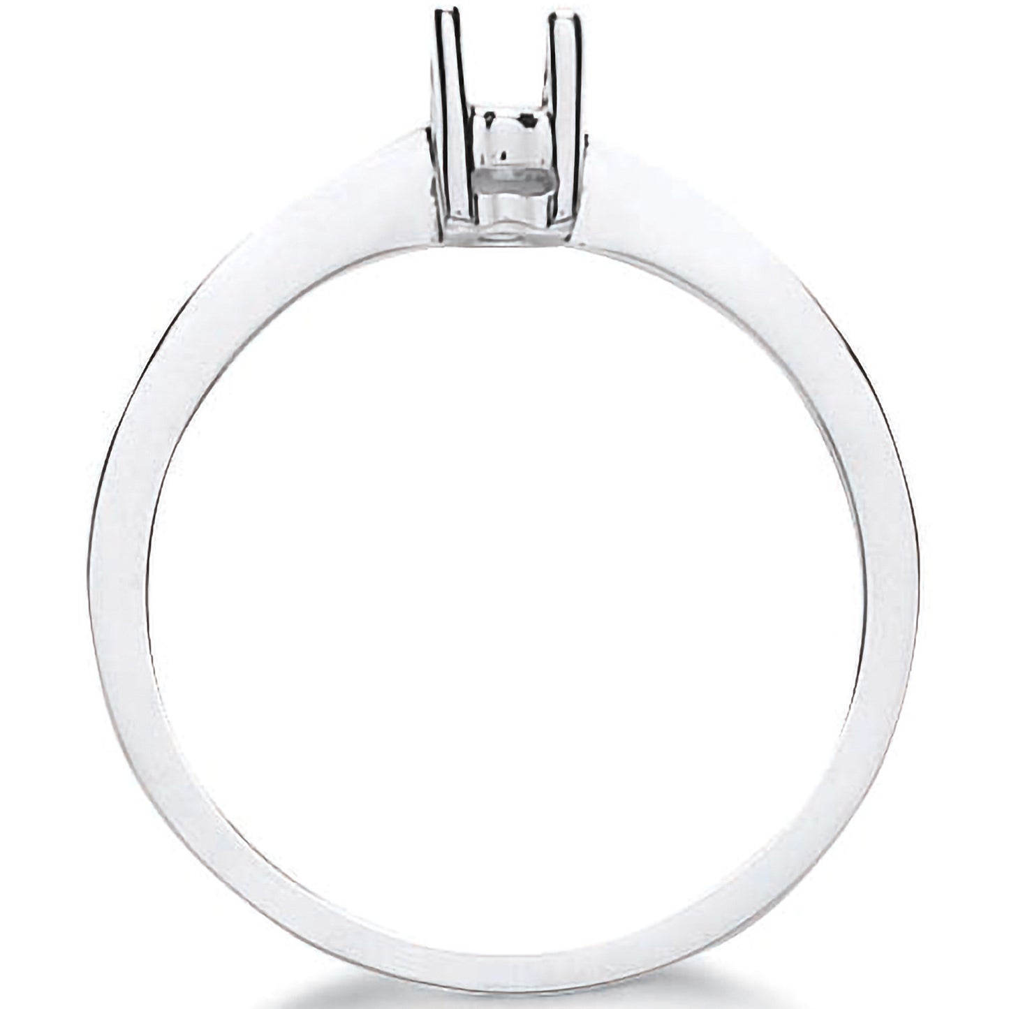 9ct W/G Ring Mount 0.10-0.15ct
