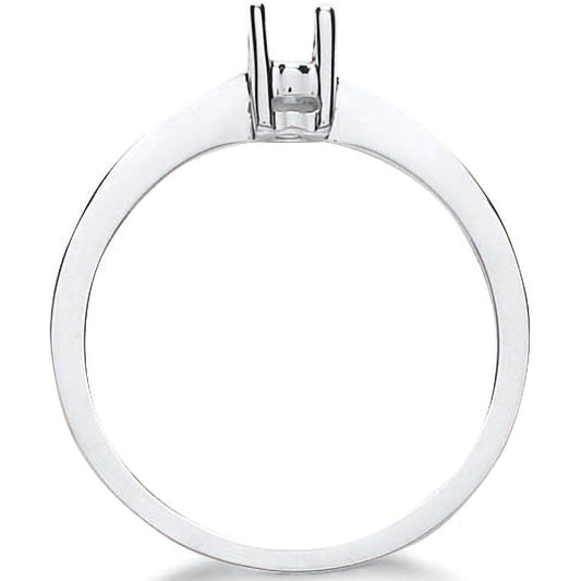 9ct W/G Ring Mount 0.10-0.15ct