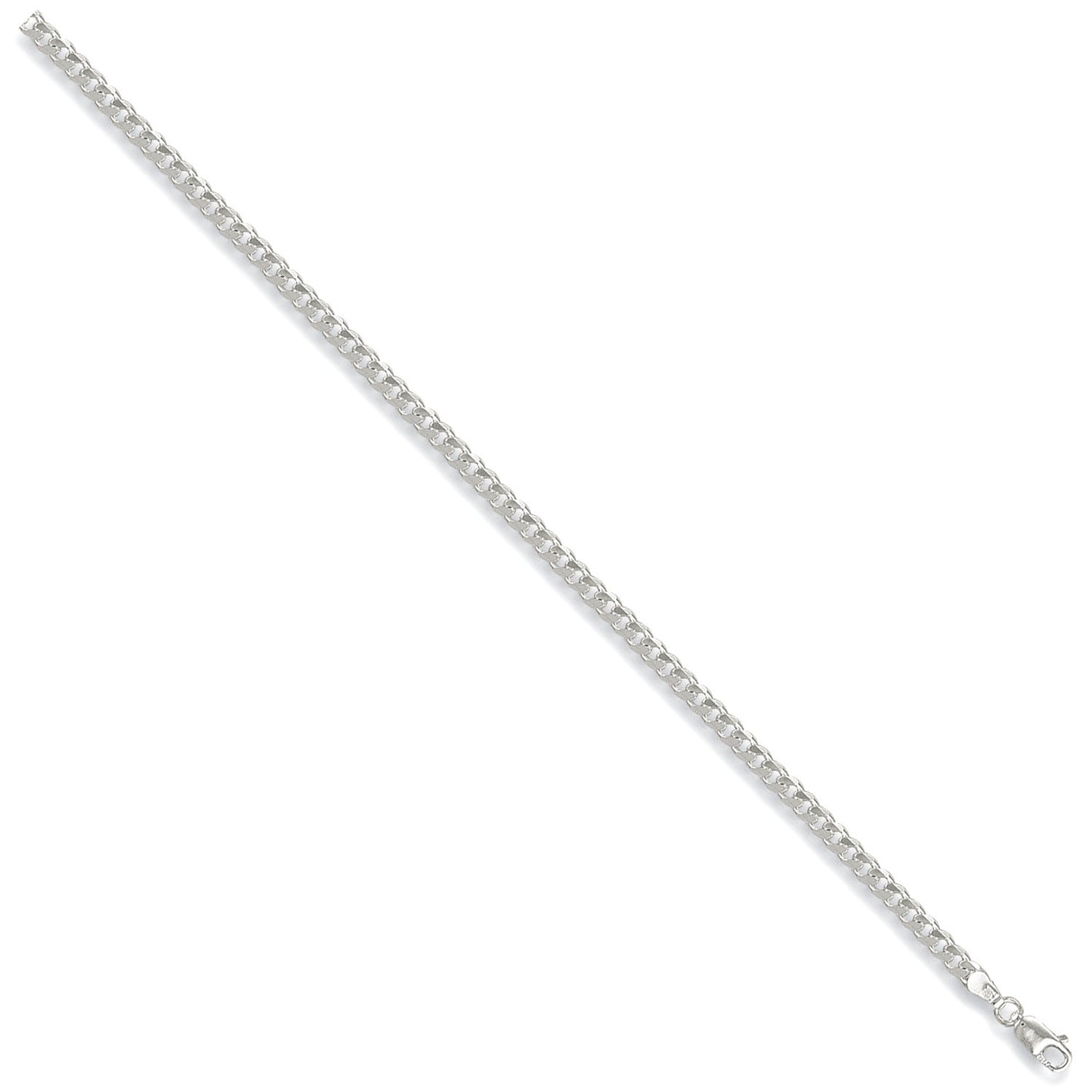 Silver 3.5mm Curb Chain