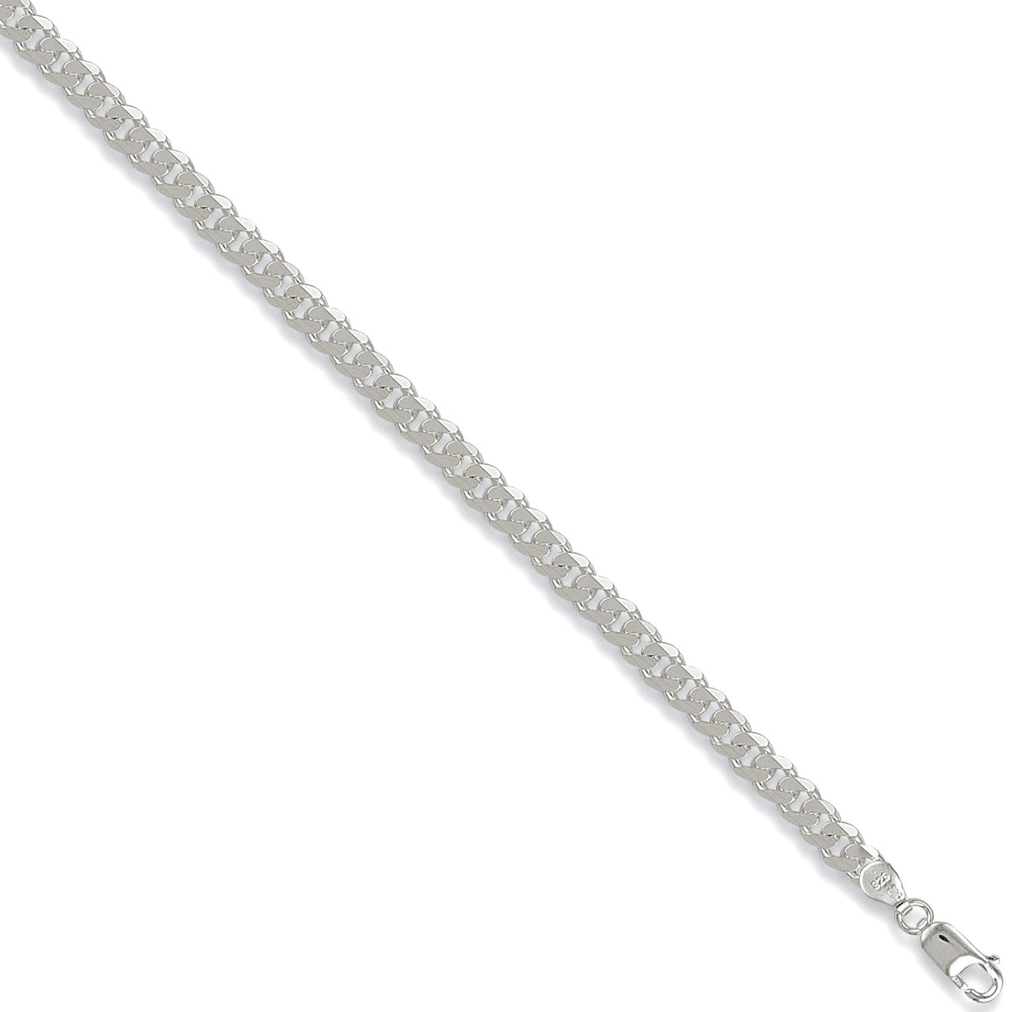 Silver 5.5mm Curb Chain