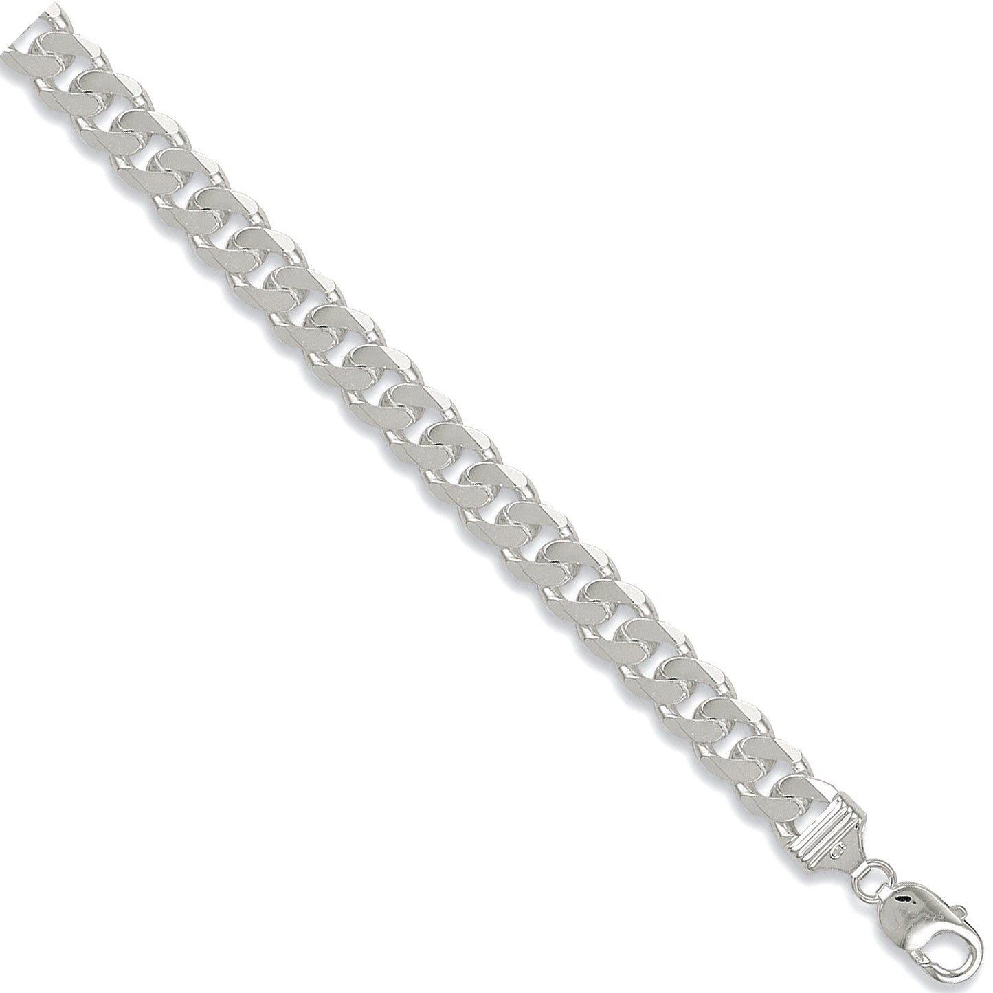 Silver 11mm Curb Chain