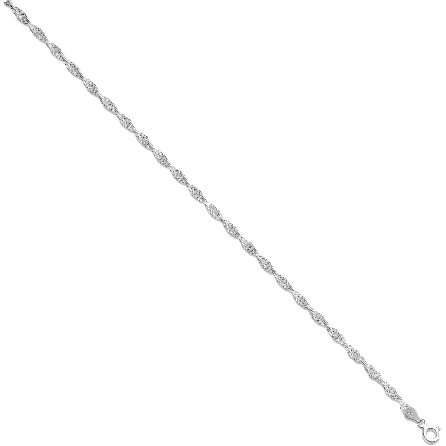 Silver 3.3mm Prince of Wales Chain