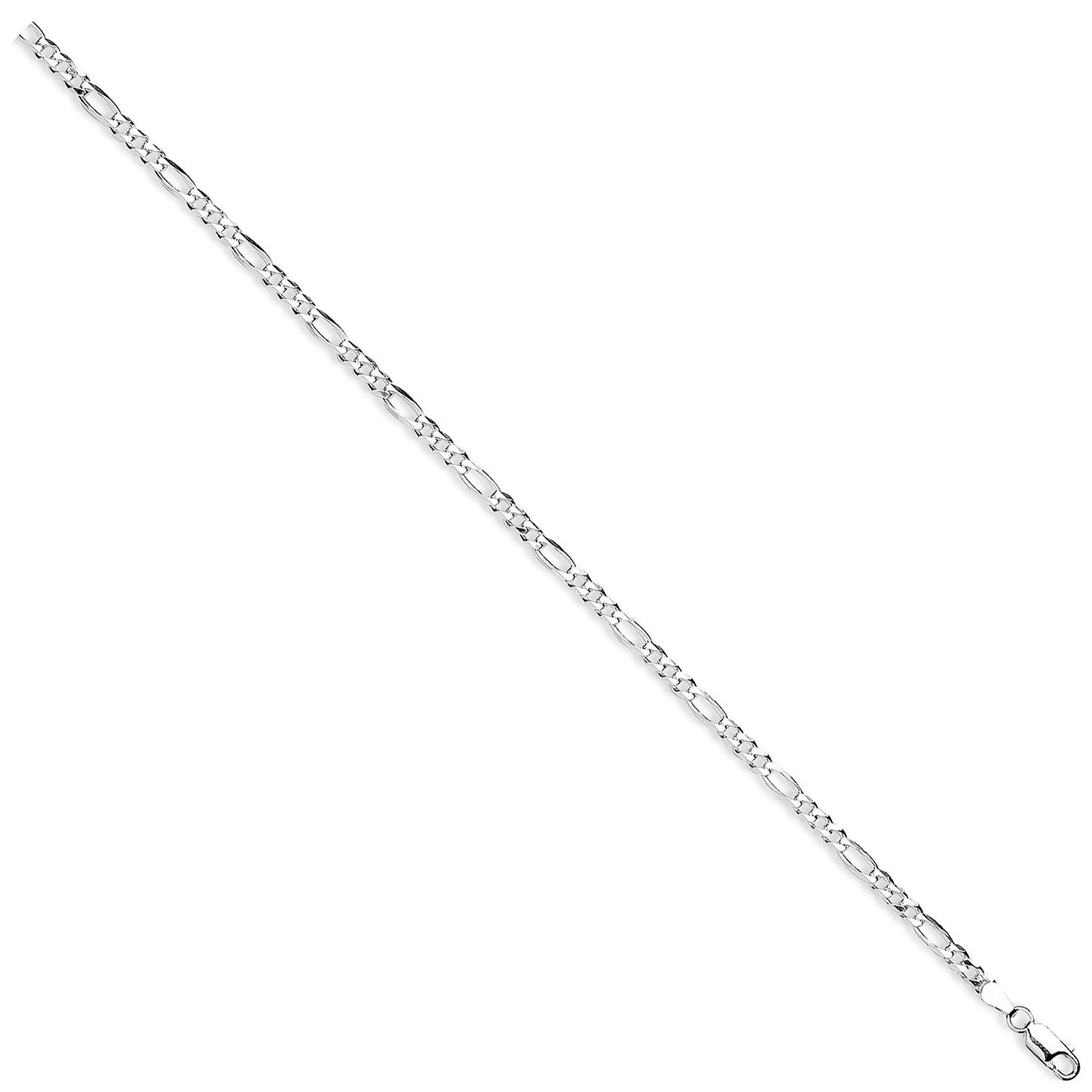 Silver 4mm Figaro Chains/Bracelet