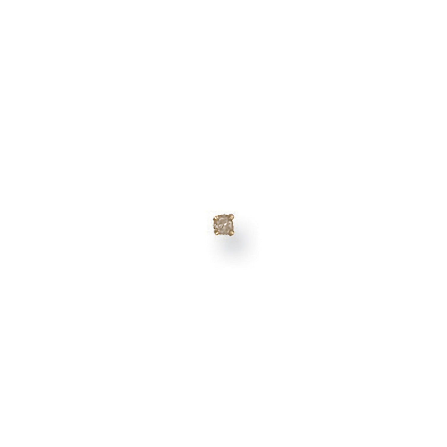 Y/G Claw Set Diamond Nose 2mm Stud