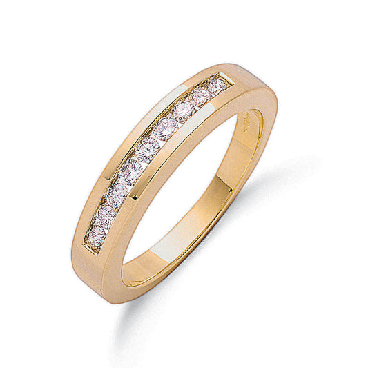 9ct Y/G 0.35ct Diamond Eternity Ring