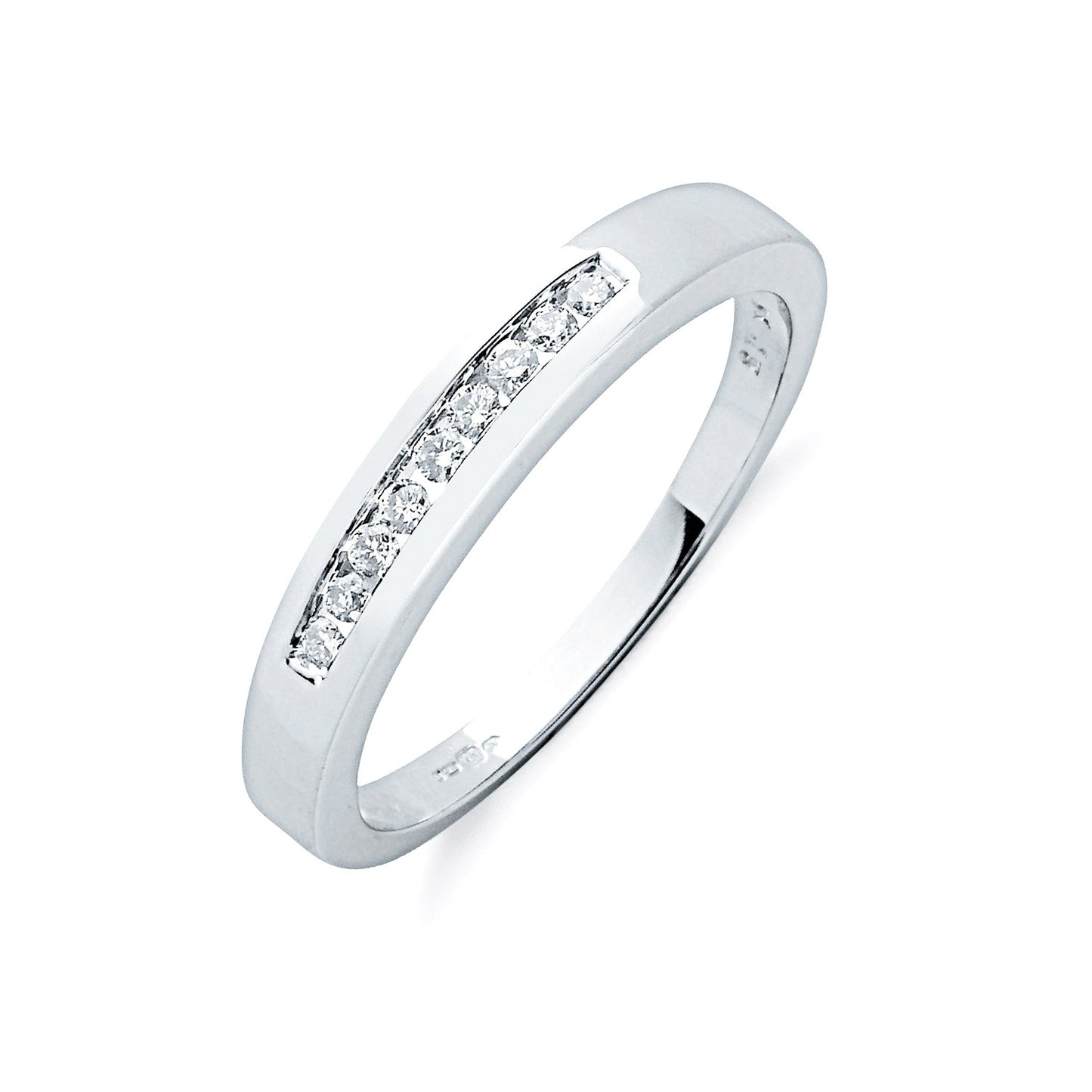 9ct W/G 0.15ctw Diamond Eternity Ring