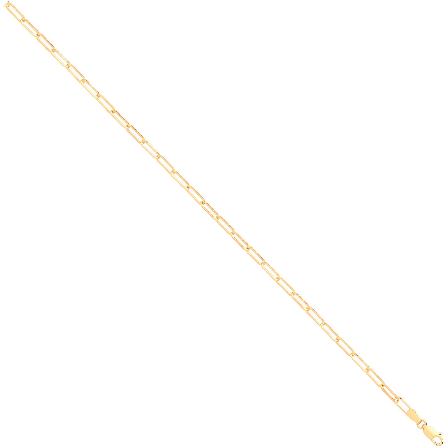Y/G 3.3mm Paper Clip Chain
